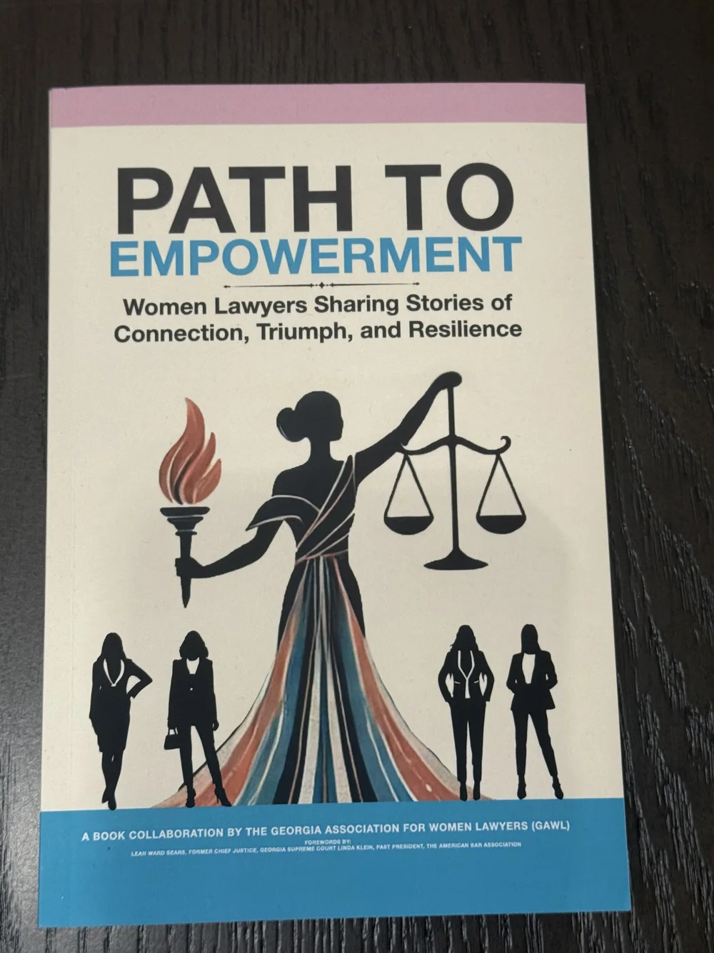 Client photograph of the Path to Empowerment book cover